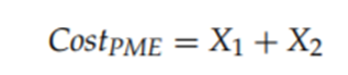 Let the total cost of a system’s prime mission equipment (PME) be denoted by CostPME. Let where X1...-1