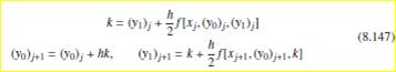 In molecular dynamics simulations, the velocity Verlet algorithm ,25 tackles the secondorder ODE w...