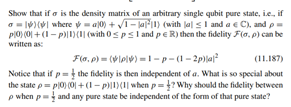 One way to measure the similarity between a pair of density matrices, s and ?, is via their...-2