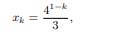 Write a program to generate the first n terms in the sequence given by the difference equation Use n...-3