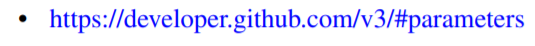 We have seen query strings in our study of HTTP. Please study the GitHub API documentation and write...