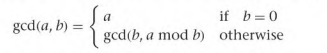 The greatest common divisor of two integers can be computed by the following recursion Write a...-1