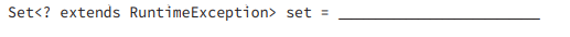 A. new HashSet (); B. new HashSet (); C. new TreeSet (); D. new TreeSet (); E. None of the above.