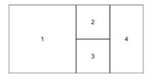 Create the appropriate layout matrices to reproduce the following three plots (as they appear in a...-2