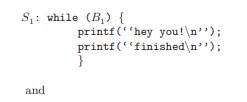 Consider two program segments: Assuming that B1 is true with probability p1 and B2 is true with...-1