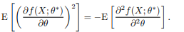 A standard result concerning Fisher information is that (under regularity conditions) when ? * is...-1