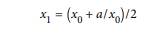 Let’s say you are given a number, a, and you want to find its square root. One way to do that is to...