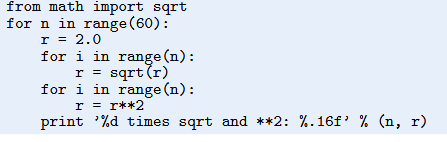 Maybe you have tried to hit the square root key on a calculator multiple times and then squared the...