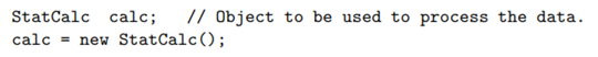 A common programming task is computing statistics of a set of numbers. (A statistic is a number that...-2