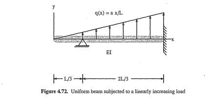 Using the simplest possible finite element model, determine the maximum bending and shear stress in...