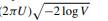 “Mox–Buller”. Suppose we make a modification of the Box–Muller Algorithm A1 as follows. (1) Generate...-1