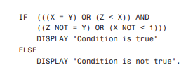 You’ll explore how to use the Java operators to control evaluations. Add these bolded lines to the...-3