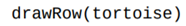 Write a function that draws one row of an 8 × 8 red/black checkerboard. Use a for loop and the...-1