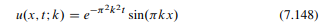 We consider a scaled diffusion PDE without source terms, Suppose we manage to find two exact...-4