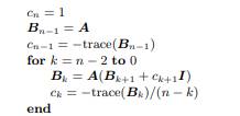 In this exercise we will consider several methods for determining the coefficients of the...-3