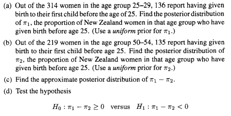 Are young New Zealand women having their children at a later age than previous generations? n a...