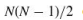 Recall that in a complete network there exists a link between each pair of nodes. We know that a...-1