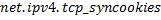 Which of the following parameters can be used to prevent a DoS attack? (Choose two.) A. B. C. D.-4