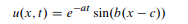 Suppose that we want to test a computer program that implements non-homogeneous Dirichlet conditions...-2