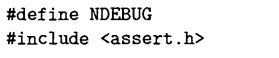 The standard library contains a macro assertO that can be used to ensure that the value of an...-2