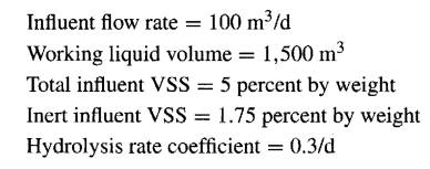 The approach of using primary and secondary sludge digesters is largely predicated upon the desire...