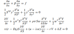 Fichera Functions Consider the three PDEs: each of which is defined in a rectangle in (x, y) space....