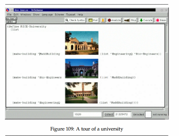 Provide structure and data definitions for buildings. Include a picture field in the structure. A...