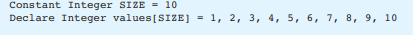 Write a pseudocode algorithm that uses the For Each loop to display all of the values in the...