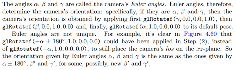 What sequence of rotations would have been found by the method of Section 4.6.2 as equivalent to the...-3