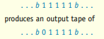 Describe the behavior of the following Turing machine on any input tape containing a binary string:...