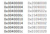 Convert the following program from machine language into MIPS assembly language. The numbers on the...