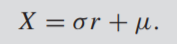 If is a normal random number with mean 0 and standard deviation 1 (as generated by...-5