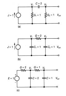 Find the output voltage by transforming first the voltage source into a current source and applying...-2