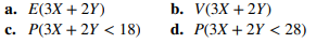 and are independent, normal random variables with Determine the following: Suppose that the random...-4