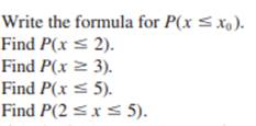 Exponential Distribution Calculations. Consider the following exponential probability density...-2