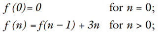 Suppose we have the following recurrence relation for : Prove by induction on that the following is...-2