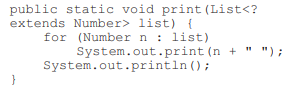 Will the following method compile? If not, why?