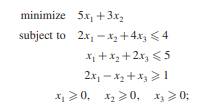 For the problem a) Using a single pivot operation with pivot element 1, find a feasible solution. b)...