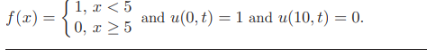 Solve the reaction-diffusion equation in Example 16.7 using the implicit scheme (16.32) described...-2