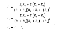 a. For the electrical circuit shown in Figure, the currents I 1 , I 2 , and, I 3 can be determined...-2