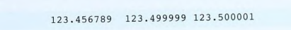 Write a function that receives a positive floating-point number and rounds it to two decimal places....