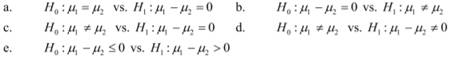 If you are to know the average number of defects from Machine # 1 is the same as that from #2, which...