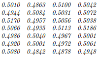 The following table records the measured capacitances of 40 capacitors rated at 0.5 micro farads...-2