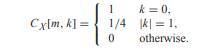 The input to a digital filter is a random sequence ..., X -1 , X 0 , X 1 ,... with E[Xi] = 0 and...-1