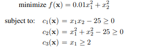 Apply Algorithm 15.2 or Algorithm 15.3 to the problem-1