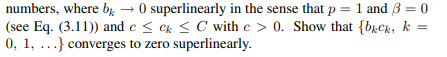 Let be sequences of real-2