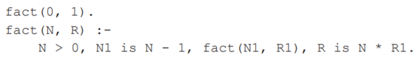 Rewrite the factorial Prolog program to make it tail recursive (see Exercise 4.17). Exercise 4.17 In...-1