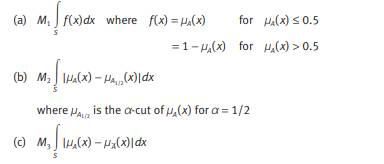 Sketch the membership function A ( x) = e - l ( x - a ) n for l = 2, n = 2, and a = 3 for the...-2