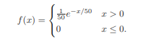 The time, in minutes, that a car is parked in a mall has the following density function: Using S,...