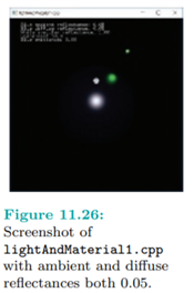 Restore the original values of lightAndMaterial1.cpp. Reduce both the ambient and diffuse...